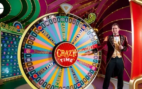 Crazy Time, live show di Evolution