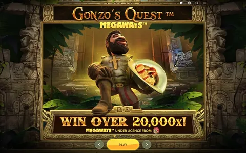 Gonzo's Quest Megaways, megaways di Red Tiger